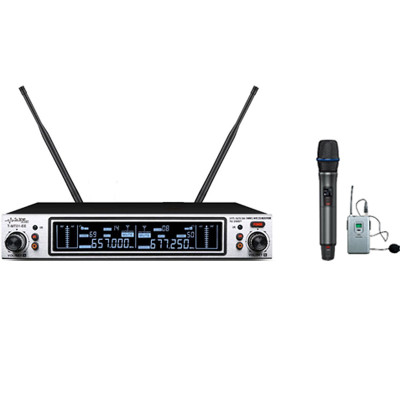 S-Line Audio 1 El + 1 Yaka Telsiz Mikfonu - 200 Metre